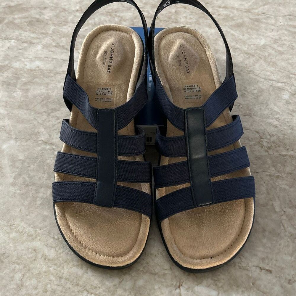 ST JOHNS BAY Navy  Sandals